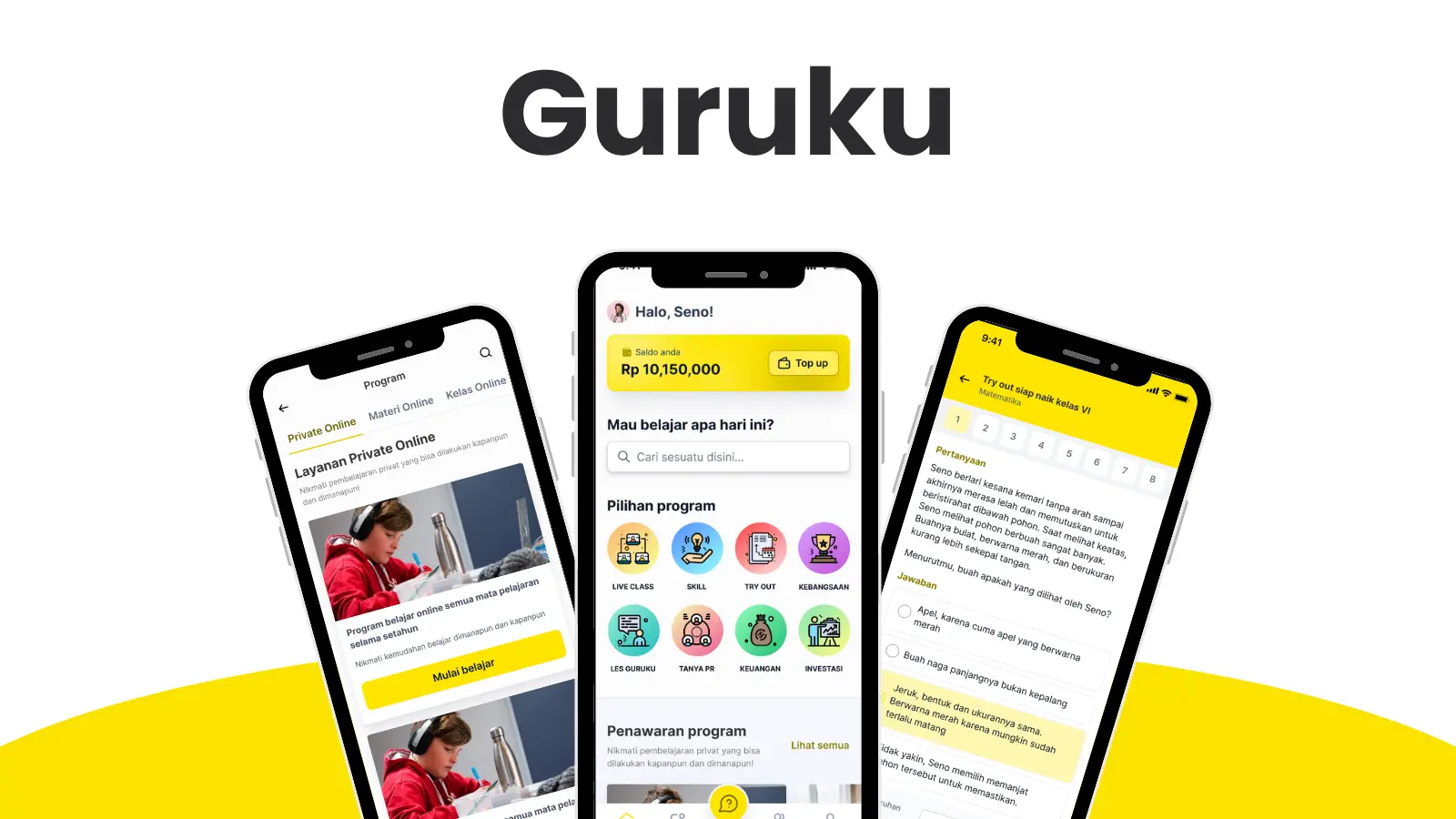 Guruku – Learning Application