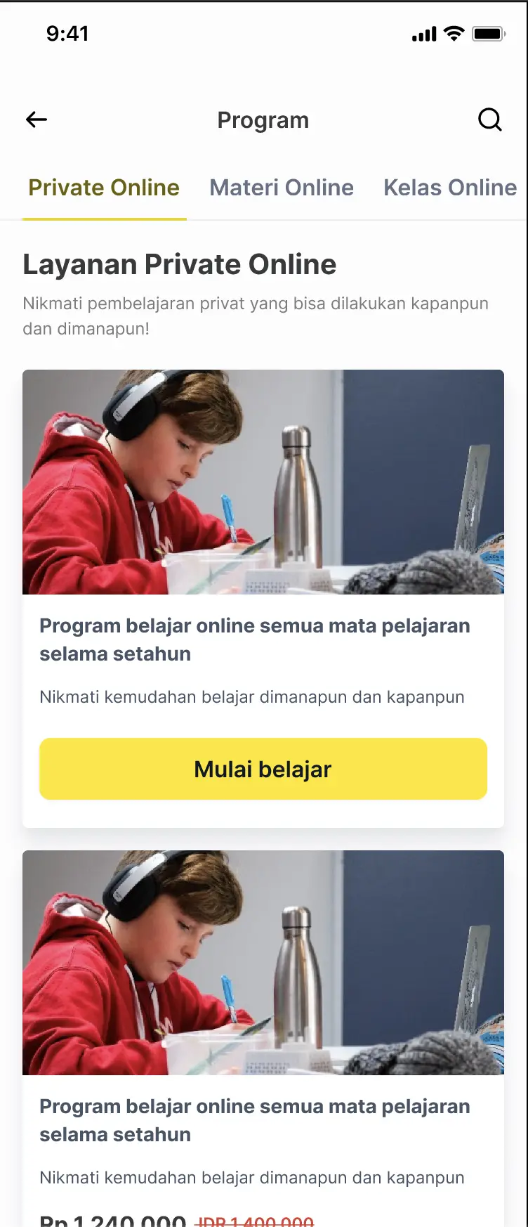 Guruku – Learning Application